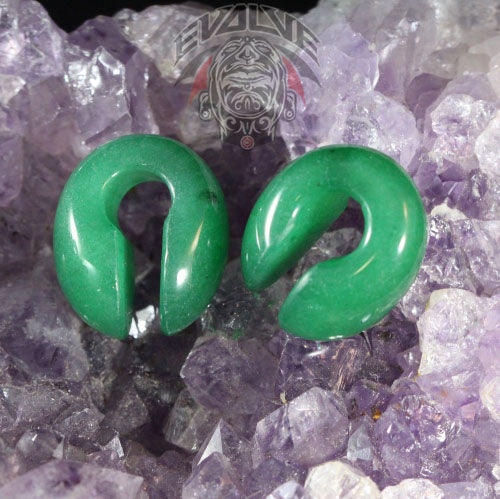 Green Aventurine Omega Weights image 0