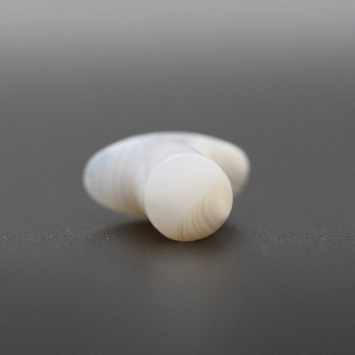 0g Zayamara Agate Round Labret image 1