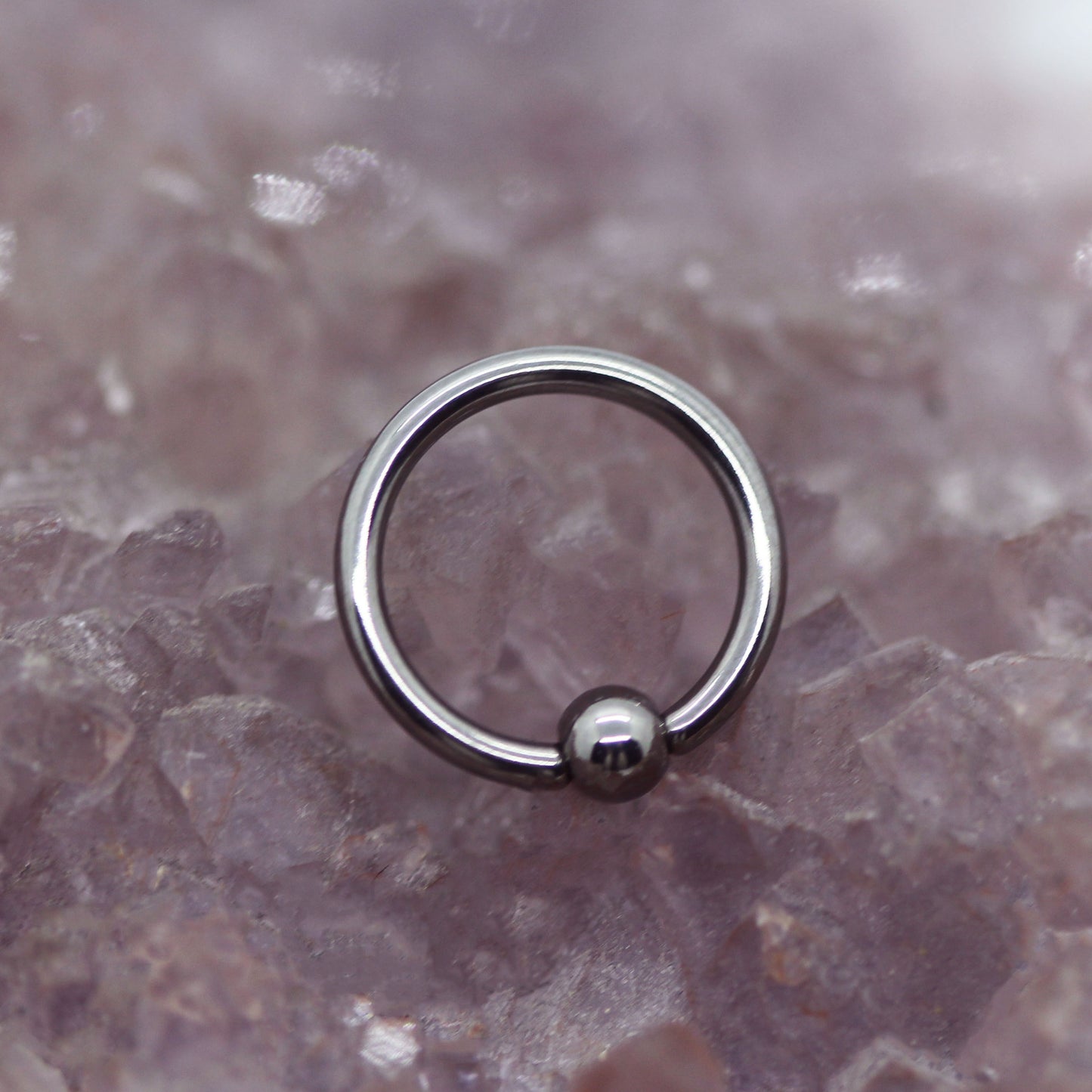 Titanium Captive Bead Ring