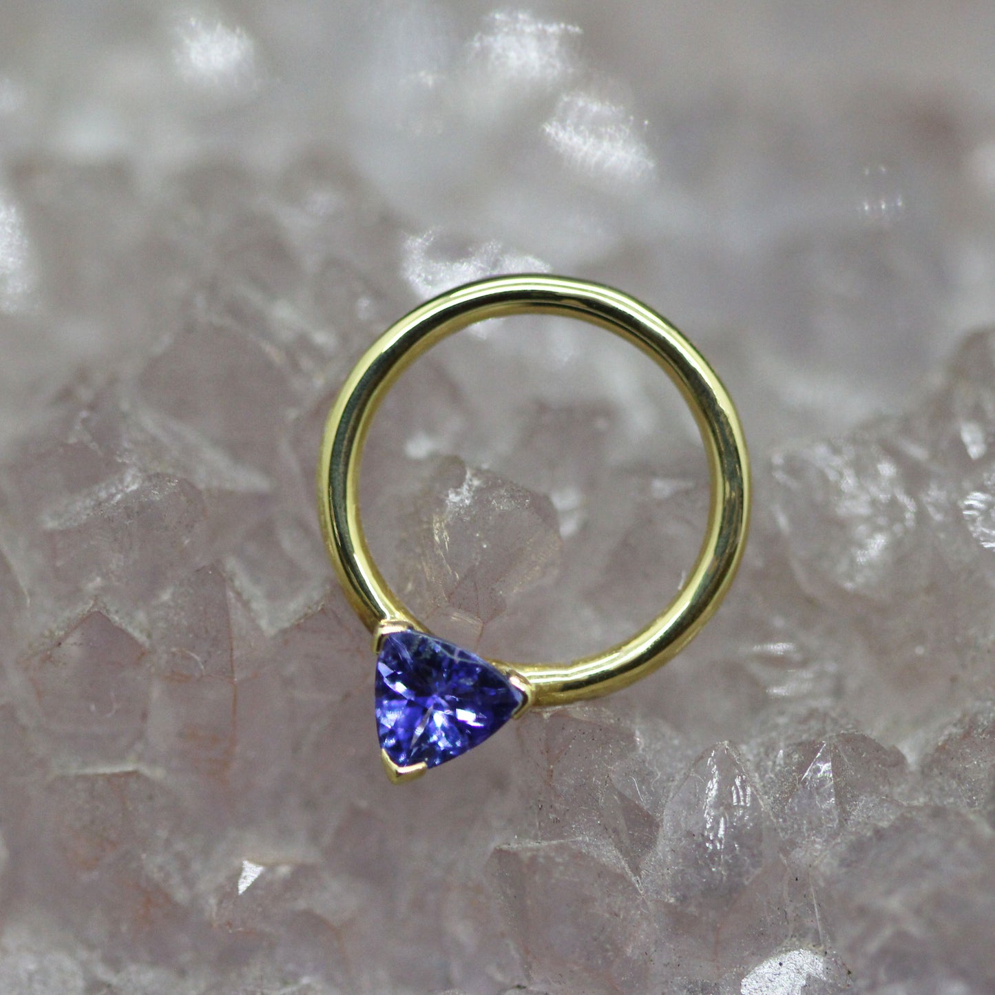 Anatometal Trillion Seam Ring