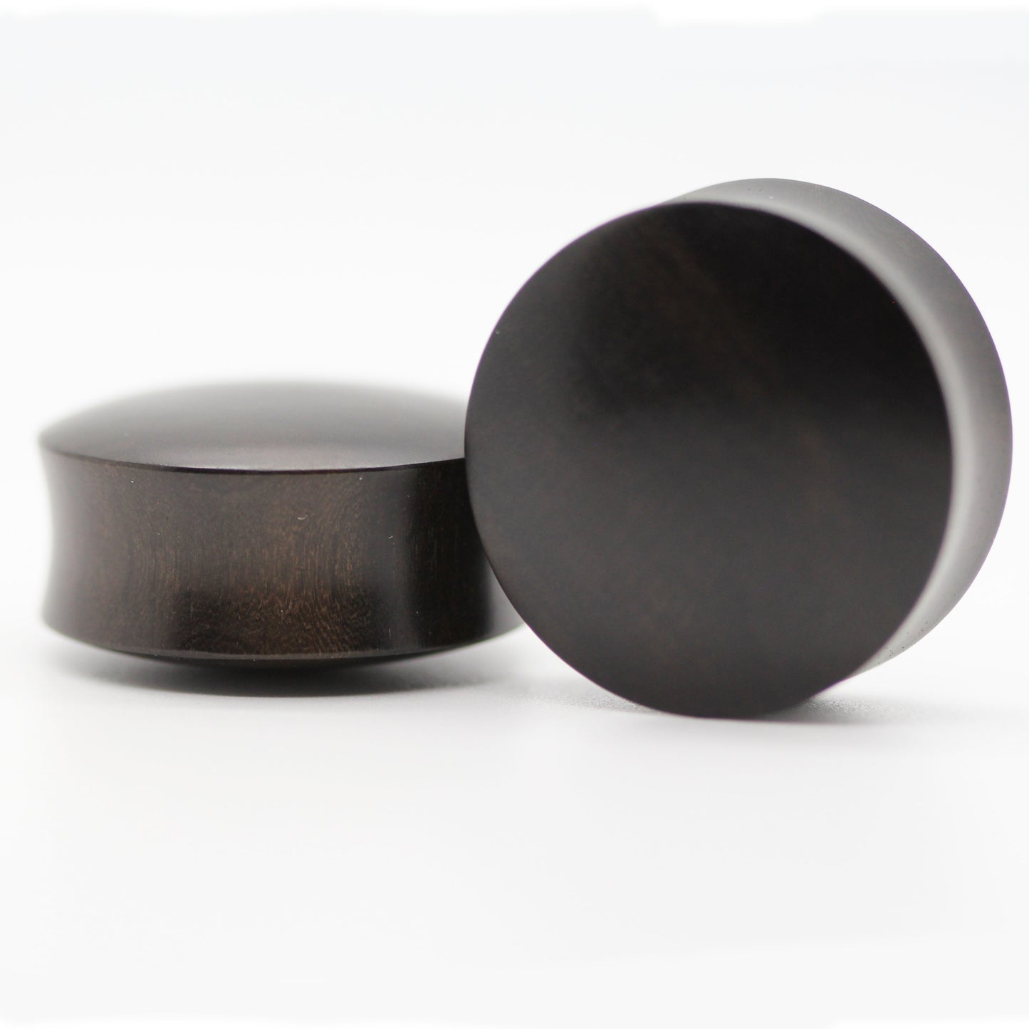 Gabon Ebony Convex Plugs