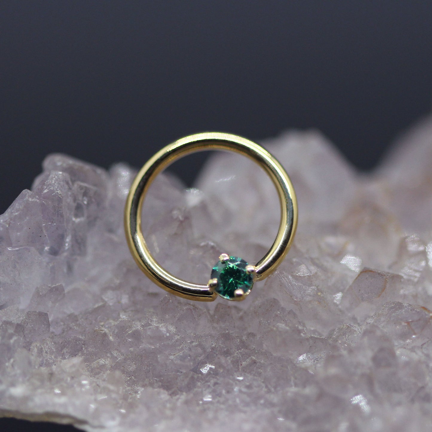 Fixed Prong Gem Ring