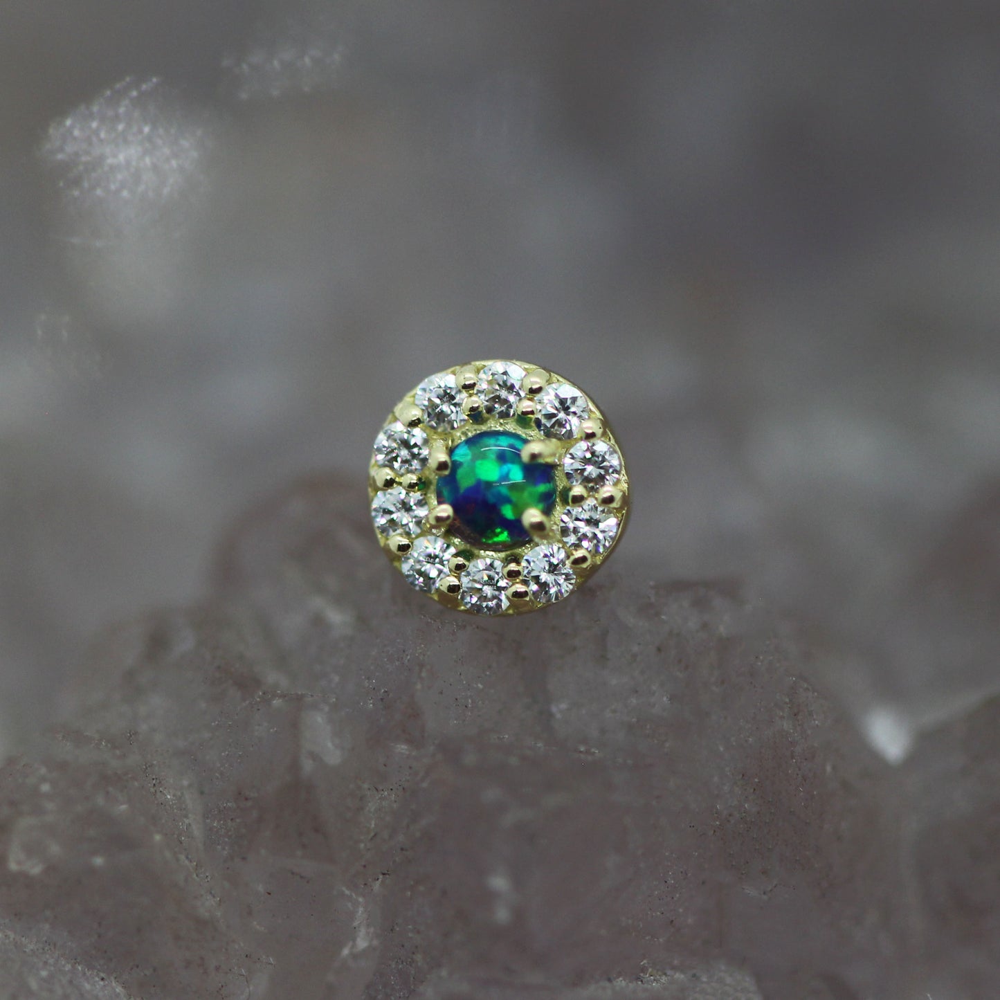 Opal Halo Threadless End
