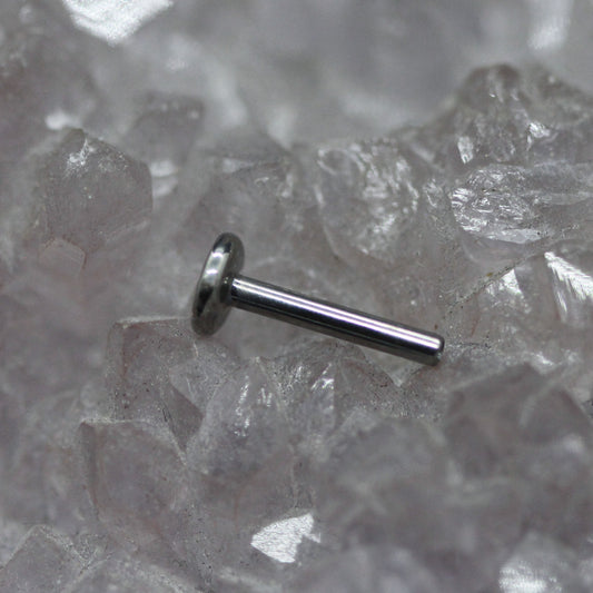 Titanium Threadless Flat Back Post