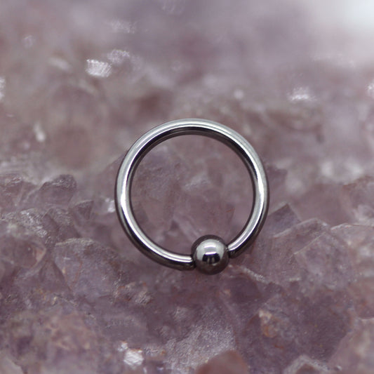 Titanium Captive Bead Ring