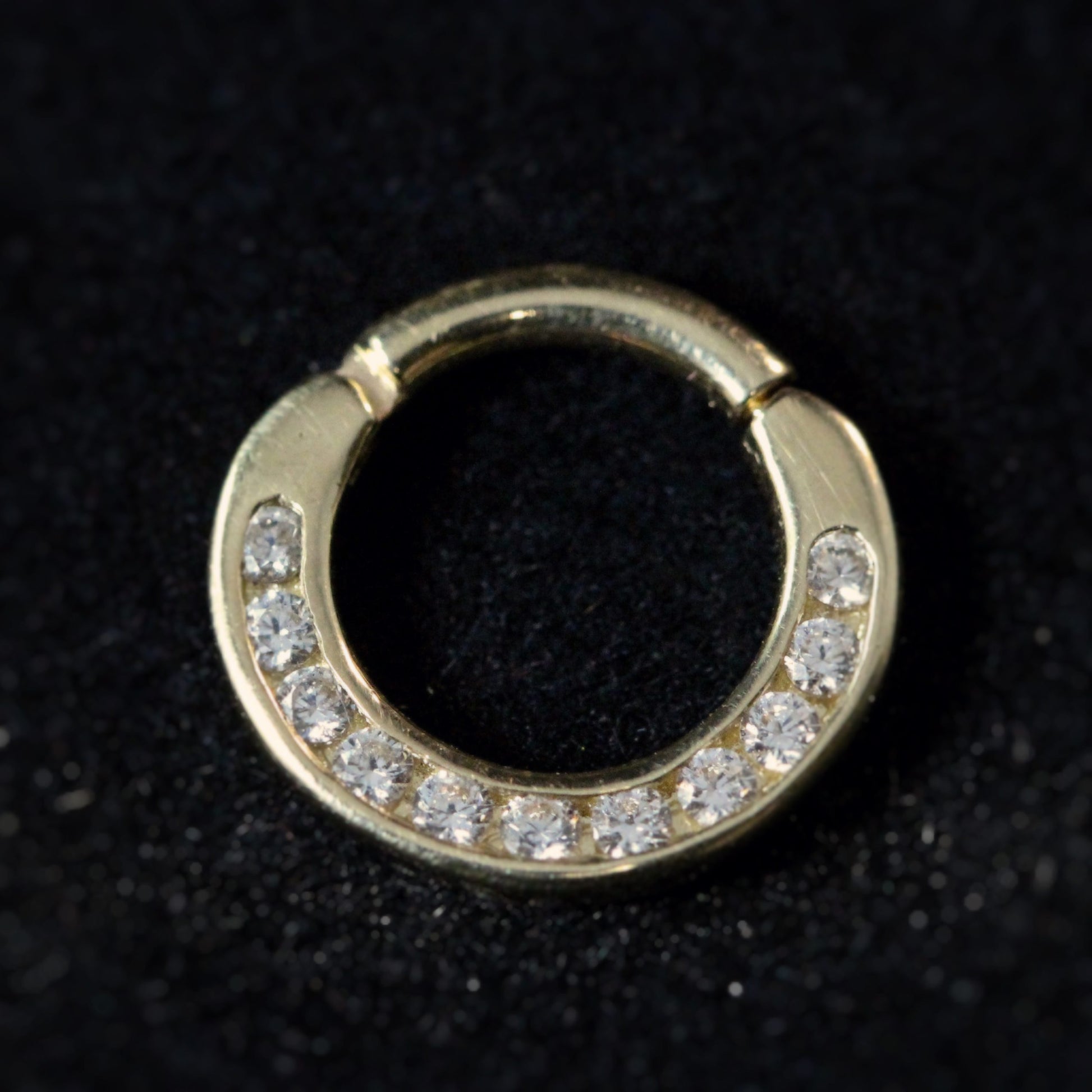BVLA 14k Yellow Gold Symphony with Cubic Zirconia image 1