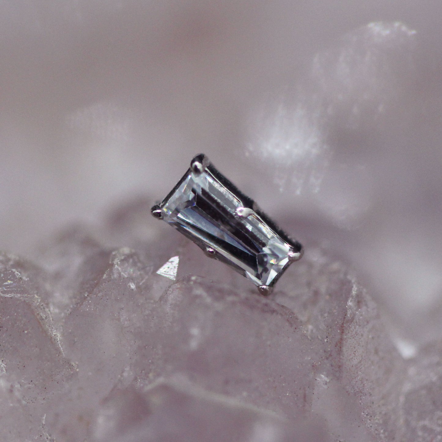 Tapered Baguette Threadless End