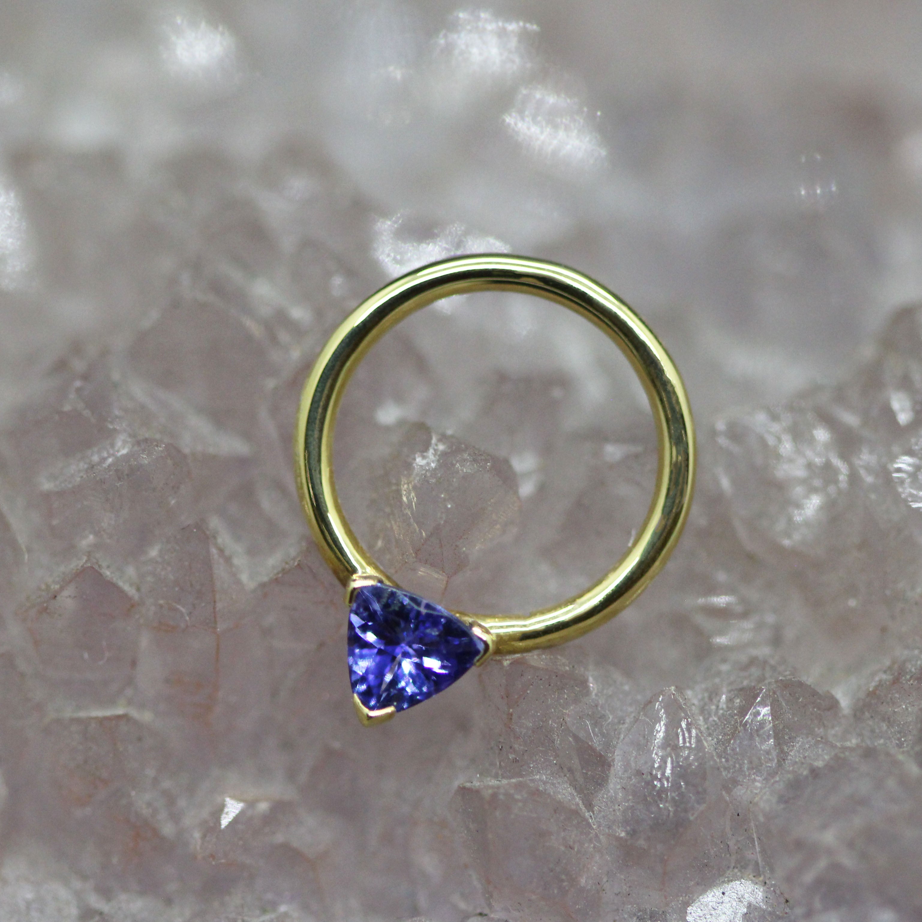 Serum Rings Trillion Gem Seam Ring – Evolve Seattle