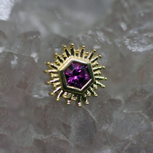 BVLA Hexagon Borderline Threaded End