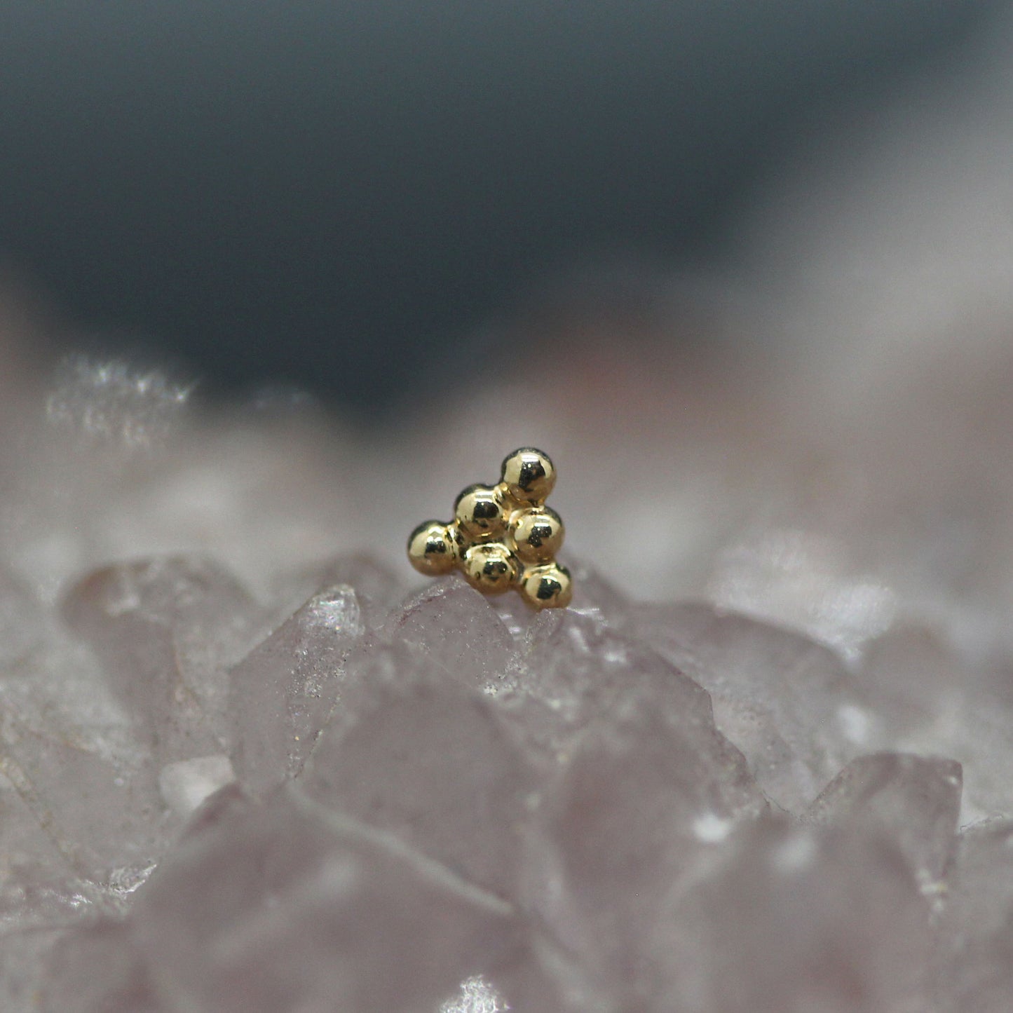 BVLA Six Bead Triangle Threadless End