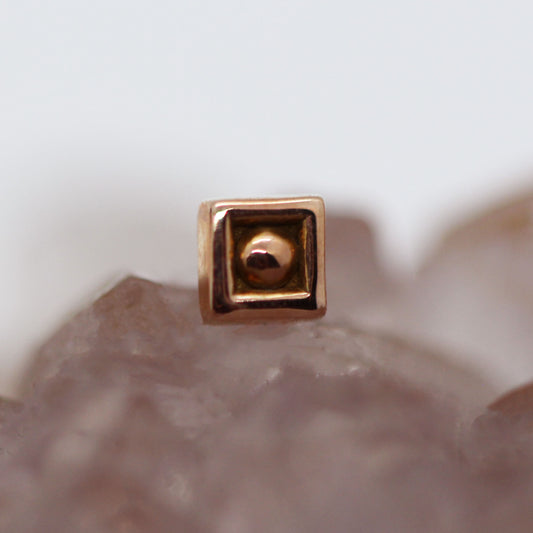 Diamond Bead Threadless End
