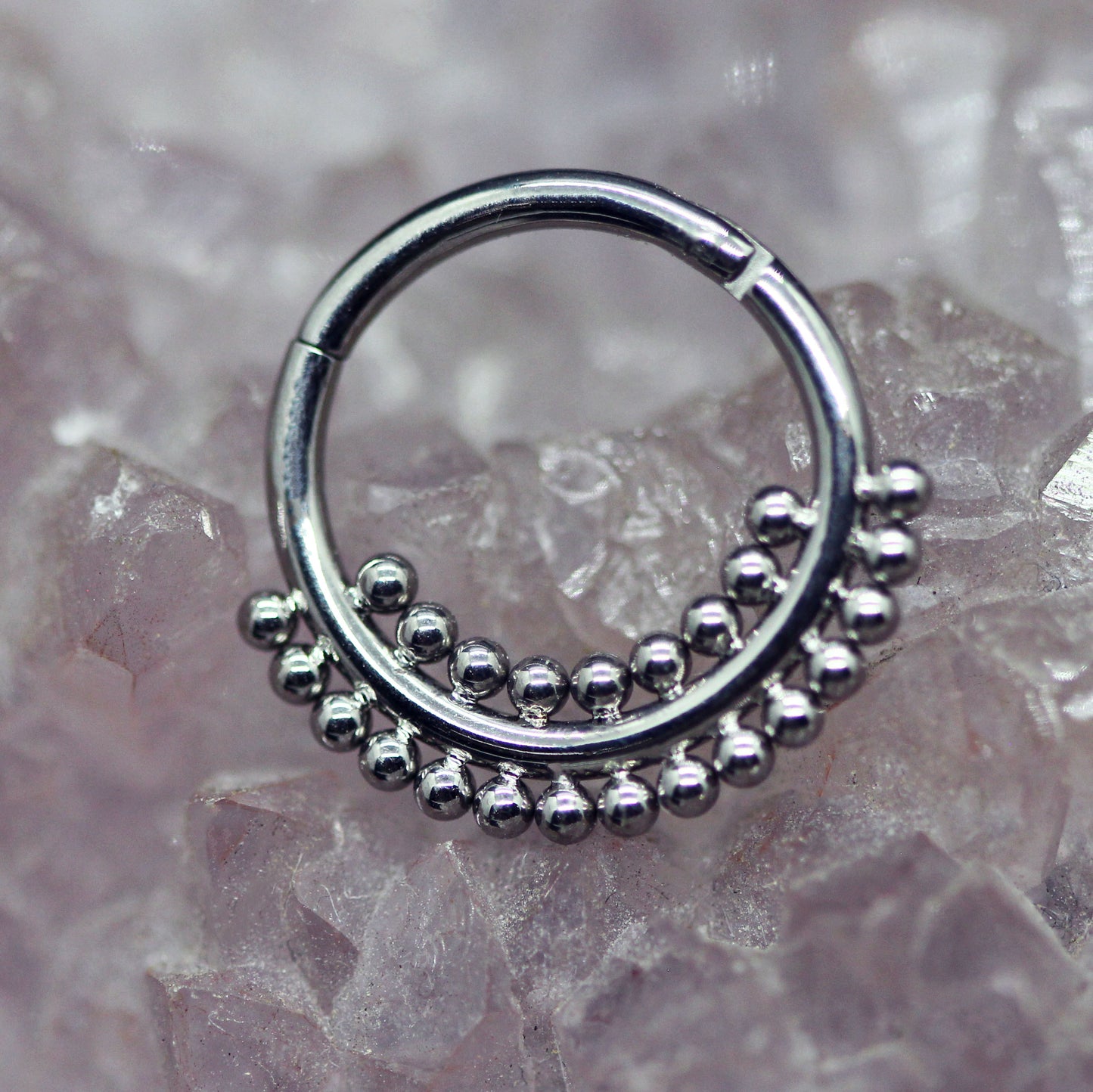 Double Row Beaded Clicker
