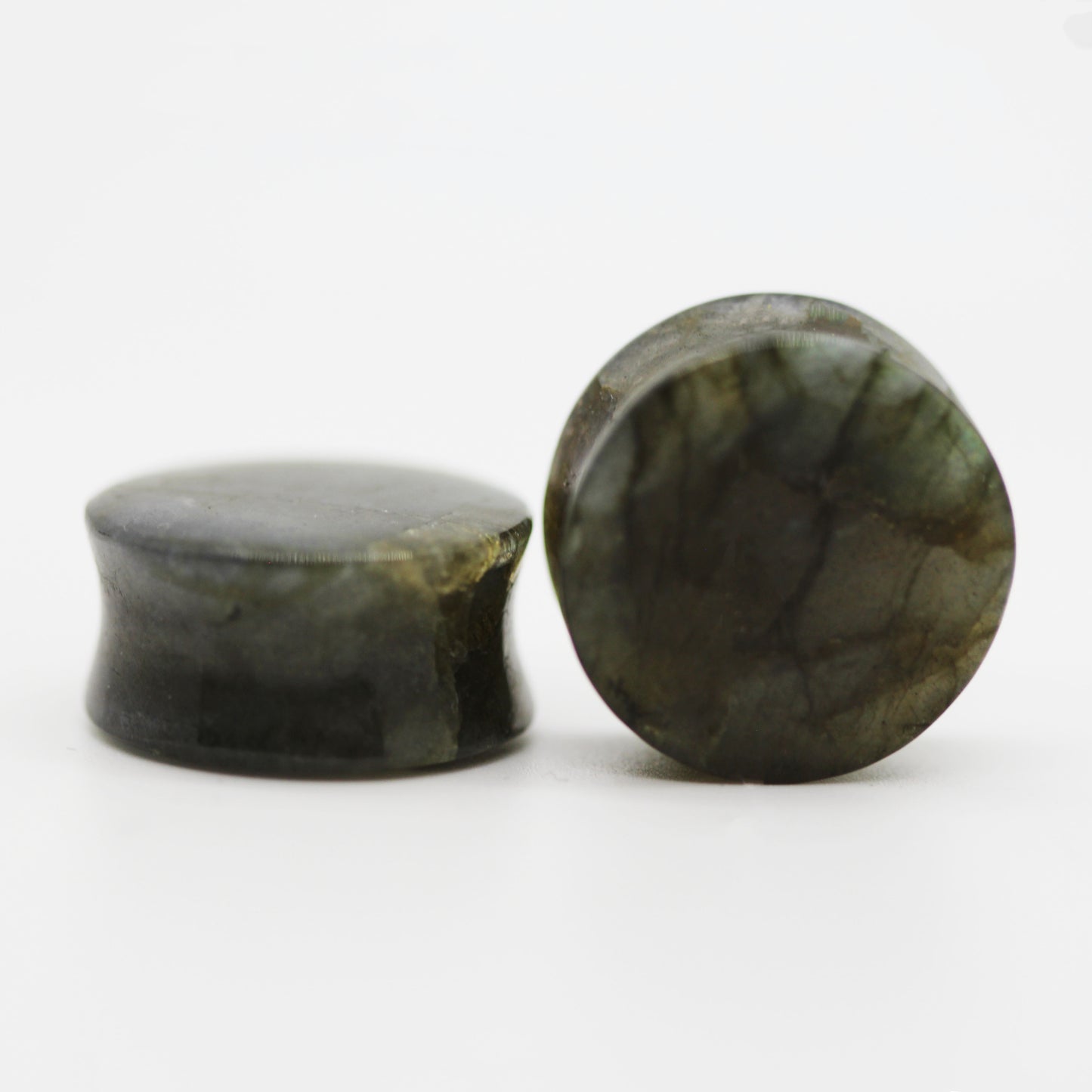 Grade B Labradorite Plugs
