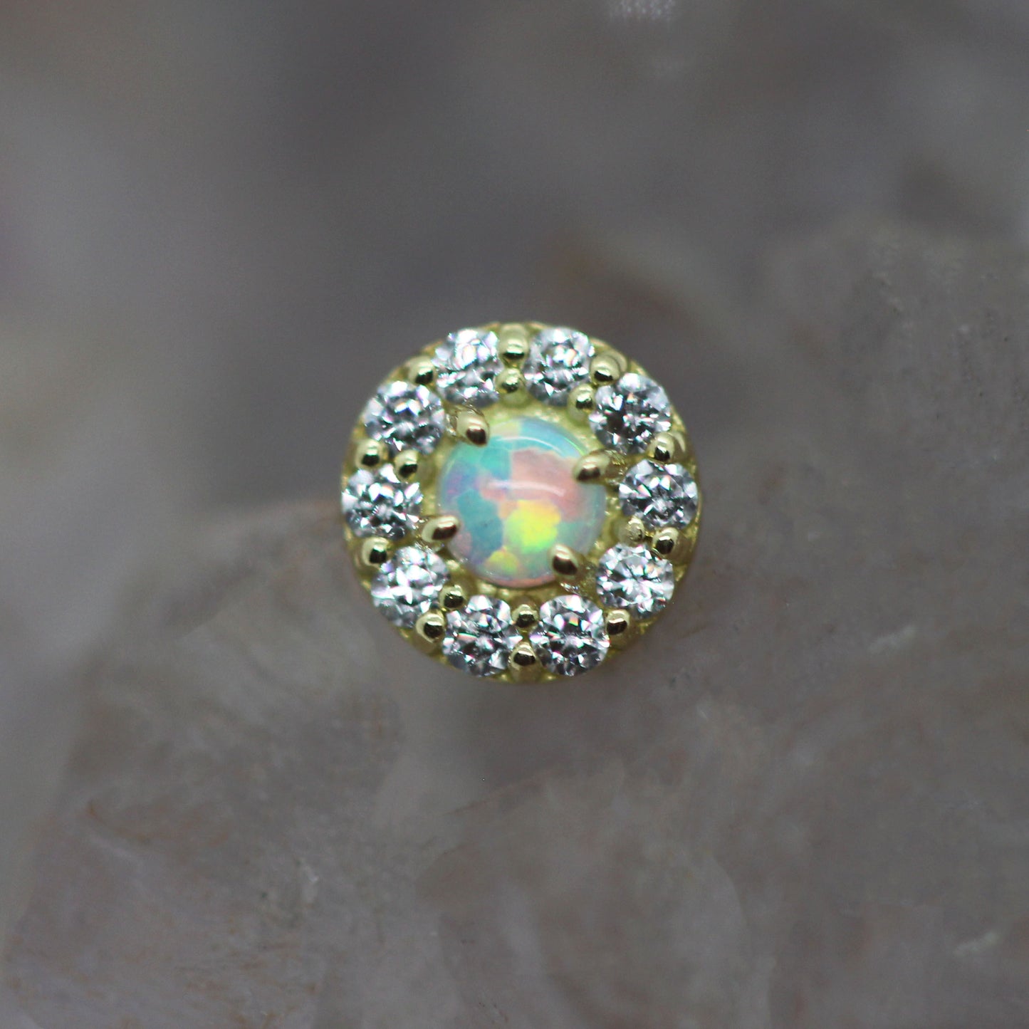 Opal Halo Threadless End