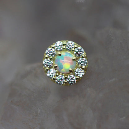 Opal Halo Threadless End