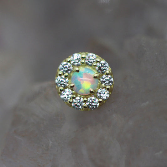 Opal Halo Threadless End