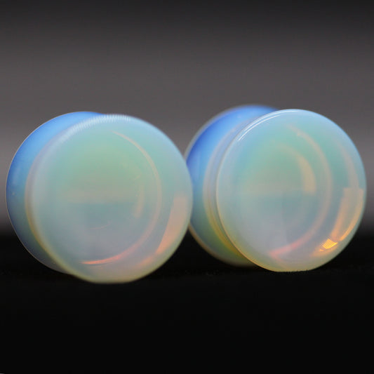 Opalite Double Concave Plugs