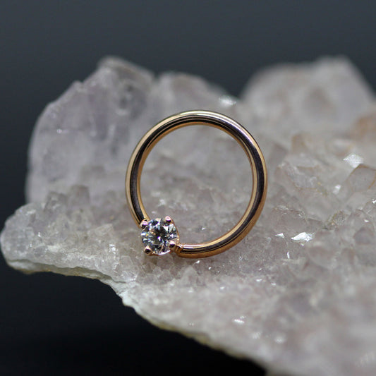 Fixed Prong Gem Ring