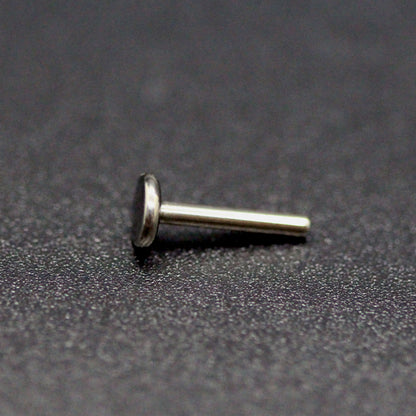 Titanium Threadless Flat Back Post